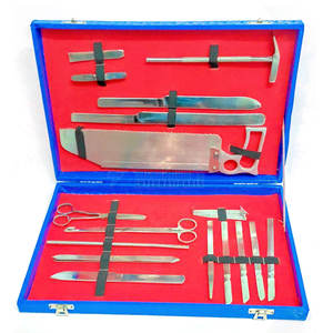 Kit post-mortem de alta calidad para uso hospitalario Kit post-mortem de acero inoxidable Instrumentos de autopsia reutilizables - Product Image 6