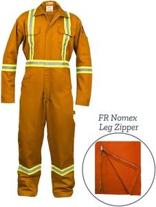 Combinaison de travail unisexe ignifuge tendance avec des caractéristiques antistatiques, anti-rides et à séchage rapide, plusieurs options - Product Image 5