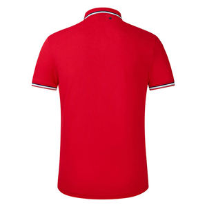 Haute qualité 100% coton hommes pour Polo T-Shirt personnalisé en gros Collection d'été bleu Royal solide 230GSM toile tissu - Product Image 6