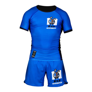 Venta directa de fábrica Ligero para hombres Rash Guard Pakistani Made Bright Way International Stretch Feature para Wrestling Martial - Product Image 1