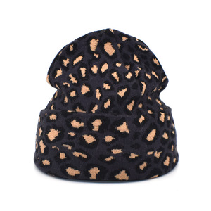 Winter Fleece Lining Beanie Hat Knitted Skull <b>Caps</b> Outdoor Bonnet Reflective Beanie for <b>Men</b> Women - Product Image 5