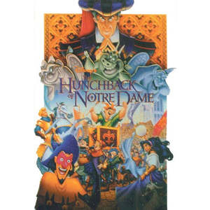 The Hunchback of Notre Dame Wall <b>Poster</b> Durable Paper Material - Product Image 1