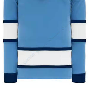 Sweat-shirts de hockey sur glace personnalisés avec logo imprimé, capuche à cordon, légers, séchage rapide, 100% polyester, haute qualité, service OEM pour - Product Image 6