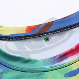 T-shirt imprimé tendance 100 % coton coupe ample anti-boulochage 200 g col rond pour homme, impression délavée, tenue décontractée, fabrication OEM professionnelle - Product Image 2