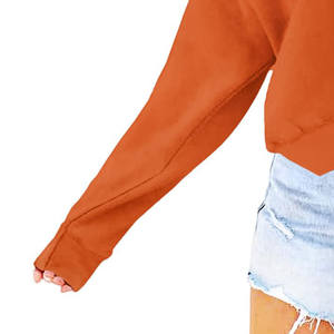 Sweat-shirt personnalisé lourd 100% coton vintage délavé à l'acide pour femmes, respirant, surdimensionné, impression de broderie de logo personnalisé - Product Image 3