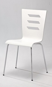 Silla de Comedor Cuadrada Moderna de Madera Desmontable con 3 Líneas Apilables para Uso en el Hogar y la Cocina CHAO CHING Taiwán - Product Image 2
