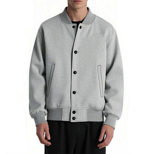 Chaqueta acolchada ecológica, chaqueta de invierno 2025, nuevo diseño, poliéster, algodón y botones cubiertos, chaquetas universitarias - Product Image 1