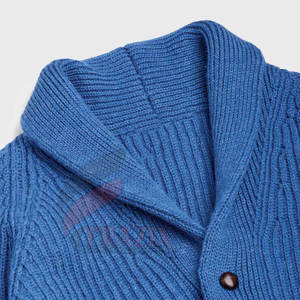 Cardigan en tricot pour homme, manches longues, boutonné, doux, chaud, décontracté, pour le travail, le bureau, les activités de plein air, vêtements pour homme - Product Image 2