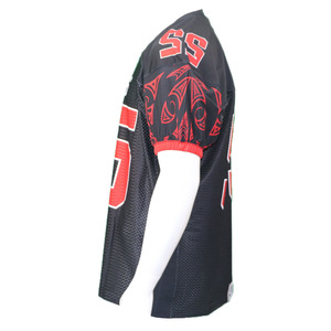 Nom et numéro d'équipe personnalisés Tops de football américain Maillot d'entraînement Sports Maillot de football américain à vendre - Product Image 5