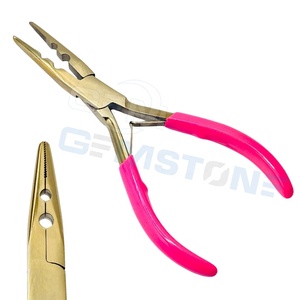 Pince à sertir professionnelle à 2 trous pour extensions de cheveux, outil de sertissage de perles de 4 mm et 5 mm - Acier inoxydable durable et réutilisable, usage commercial - Product Image 6