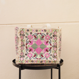 Bolsos de mensajero de mujer con cuentas hechos a mano de estilo bohemio indio elegante estilo bohemio hombro de compras de noche por glowin fashion - Product Image 3