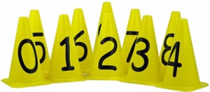 Cono marcador de agilidad de entrenamiento deportivo de Material plástico de la mejor calidad con número en varios colores para entrenamiento deportivo de fútbol - Product Image 4