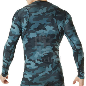 Latest Design <b>Men</b> <b>Rash</b> <b>Guards</b> Black & Gray Color Sublimated BJJ <b>Rash</b> <b>Guards</b> for Sale in Adult Size - Product Image 6
