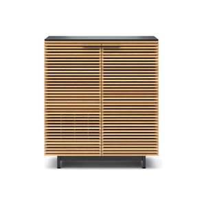 Meuble personnalisé Armoire de bar en bois Armoire de cuisine design moderne Aspect naturel pour la maison Hôtel Restaurant Café Bar Rangement - Product Image 1