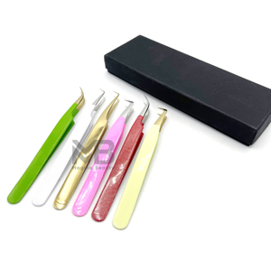 Pinzas Profesionales para Extensión de Pestañas Fabricadas en Fábrica para un Agarre Perfecto, Instrumentos de Belleza de Venta Caliente de Magma Beauty - Product Image 4