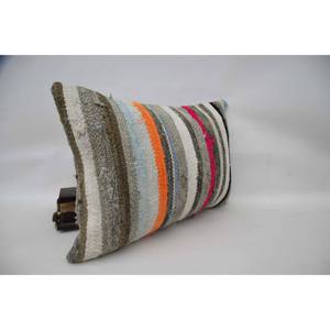 หมอนผ้าวูลลายวินเทจหลากสี16X24นิ้ว - Product Image 3
