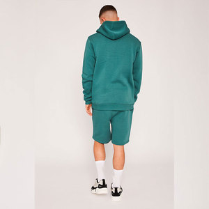 Survêtements unisexes personnalisés en nylon coupe-vent, deux pièces, légers, respirants, avec capuche et short - Product Image 4