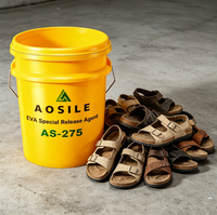 Agent de démoulage silicone aqueux AOSILE AS-275, direct usine, faible dépôt de carbone pour le traitement du caoutchouc mousse EVA