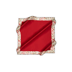 Vintage Designer Silk <b>Scarf</b>-Floral Leopard Print Square - Product Image 1