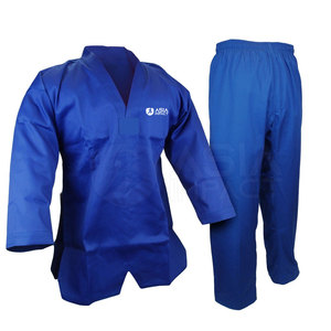 Uniforme de Taekwondo personalizado, traje de artes marciales de alta calidad, tela ligera duradera transpirable, OEM e impresión de logotipos, MUESTRA GRATIS - Product Image 4