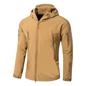 Chaqueta impermeable Softshell táctica 2924 de alta calidad nuevos hombres y Unisex invierno caza al aire libre lona diseño de estilo Casual - Product Image 4