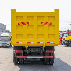 รถบรรทุกดิน Sinotruk Howo 371 ปี 2020 แบบดัมพ์ 8x4 6x4 20 ล้อ พวงมาลัยขวา เครื่องยนต์ดีเซล รถกระบะ เบาะหนัง R21 มือสอง - Product Image 3