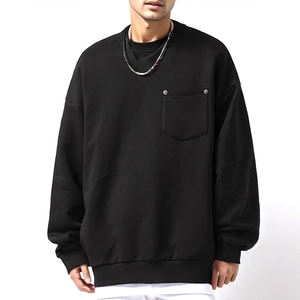 Sudaderas holgadas de lana de invierno de alta calidad para hombre de fabricante profesional 100% algodón poliéster sudaderas con capucha con estampado de logotipo personalizado - Product Image 1