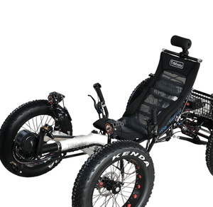 Quadricycle électrique tout-terrain à 4 roues pour adultes, vélo couché à 4 roues pour une personne - Product Image 1