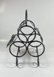 Home Hotels Uses Metal <b>wine</b> Rack At Low Rates made In india Metal Craft Custom Metal Top Selling <b>Wine</b> Rack Good bar gift - Product Image 5