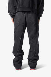 Pantalon baggy décontracté de nouveau design imprimé par OEM pour des vêtements de sport de haute qualité pour hommes, jogging, logo personnalisé vente en ligne - Product Image 4