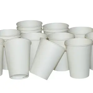 Hot Selling Disposable 100% Compostable Coffee Cups 8oz 10oz 12oz Hot Drinking Paper Container Vietnam Manufacturer