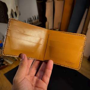 Luxurious Hand Tooling 100% Genuine Leather Short Vintage Animal Prints RFID Blocking <b>Waterproof</b> Zipper Closure Multi-Use Men's - Product Image 5