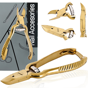 Durable Nail Nippers Ergonomic Stainless Steel Clippers for Expert Nail Trimming and Grooming Eco Friendly <b>By</b> Innovamed - Product Image 5