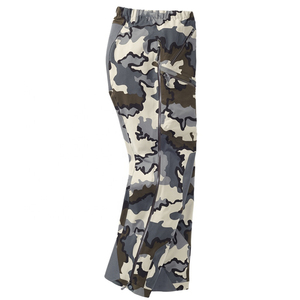 Pantalons de chasse Fabricant personnalisé Vêtements de chasse de plein air en polyester camouflage avec logo Pantalons de chasse imperméables - Product Image 3