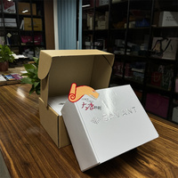 Carpeta de Papel Kraft Personalizada, Decoración Navideña, Logotipo Impreso Creativo, Embalaje para Regalos, Grabado en Relieve, Laminación Mate, Materiales Reciclados