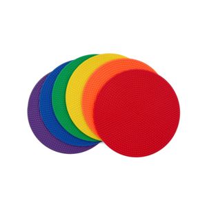 Best Selling Non-Slip 10cm Flat Spot Markers <b>Floor</b> Spot TPR Material Waterproof for Agility Training <b>Sports</b> Games - Product Image 1