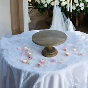 Nuevo plato de servidor de pasteles con estilo, mesa de comedor, soporte para servir dulces de pastel para suministros de Hotel, soporte de pastel de madera hecho a mano - Product Image 3