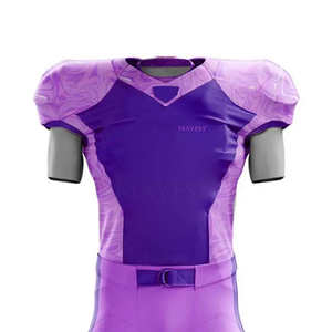 Uniforme de football américain de qualité Sublimation de football personnalisé Chemises et pantalons Design Maillot de football américain Fabriqué au Pakistan - Product Image 3