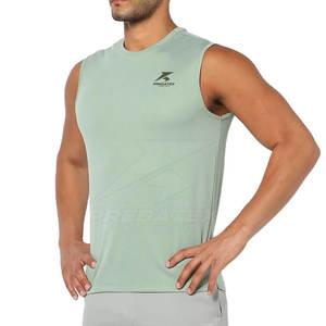 Ropa de moda informal, nuevas camisas sin mangas de moda para hombres, 100% de algodón de punto, transpirable, de secado rápido, gran oferta, elegante y genial - Product Image 1