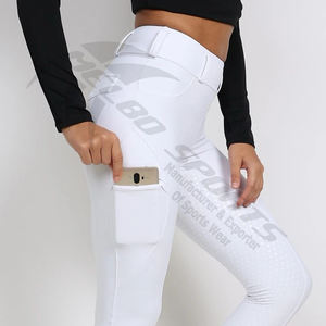 Patrón de silicona personalizado Mujeres Equitación ecuestre Patrón de silicona personalizado Mujeres Pantalones ecuestres Montar a caballo Leggings - Product Image 3