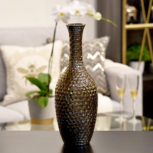 Jarrón de Lujo Dorado y Plateado, Jarrón de Flores para Decoración del Hogar, Jarrón de Cerámica, Fábrica de Cerámica Chaozhou, Venta al por Mayor - Product Image 6