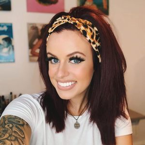 Fasce per capelli elastiche annodate da donna, fasce incrociate antiscivolo per capelli da donna, accessori per capelli intrecciati stile Boho - Product Image 6