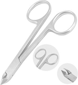 Cortador de uñas para cutículas de acero inoxidable de 4 pulgadas de Grado Profesional, herramienta de manicura duradera para dedos - Product Image 2