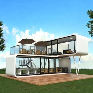Casa Prefabricada de Lujo, Moderna, Resistente a Huracanes, Portátil, de 20 Pies/40 Pies, Oficina, Contenedor Acústico, Gimnasio, Baño - Product Image 2
