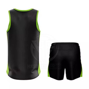 Uniforme de Atletismo para Hombre de Primera Calidad, Tela de Poliéster Ligera, Diseño Personalizado, Uniforme Deportivo de Atletismo - Product Image 2
