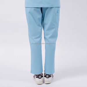 Los uniformes médicos de satén para enfermería para mujer más vendidos, uniformes médicos cortos de rayón, poliéster, Spandex, algodón, uniformes médicos de seda - Product Image 2