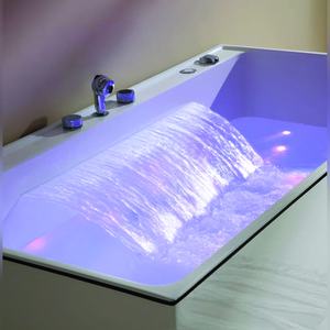 Baignoire autoportante blanche de 170 cm JBT01017AW, baignoire en surface solide, fournisseur d'usine, prix de gros, achat en gros - Product Image 2