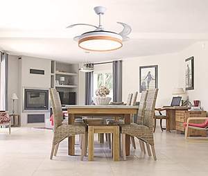 คอสโมพัดลมติดเพดานมอเตอร์ DC และใบพัดแบบปรับได้-ไฟ LED 36W พร้อมหน่วยความจำ (3000K, 4000K, 6500K) - Product Image 5