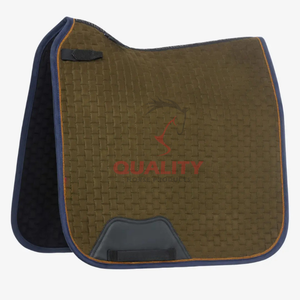 Tapis de selle de cheval anglais en gros de haute qualité tissu durable doublure douce respirant design confortable pour l'équitation - Product Image 1
