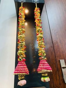 Gota ที่แขวนผนังสำหรับตกแต่งเพดานพวงมาลัยหลากสีสำหรับงานแต่งงานงานขึ้นบ้านใหม่และฉากหลังเฉลิมฉลอง - Product Image 6